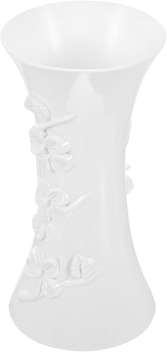 iplusmile Decoración Jarrón Hidroponía Contenedor Hidropónico Plantador Blanco Flor Contenedor Mesa De Comedor Plástico