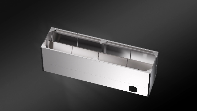 ZZV Stainless Steel Kitchen Sink with Cabinet, Freestanding