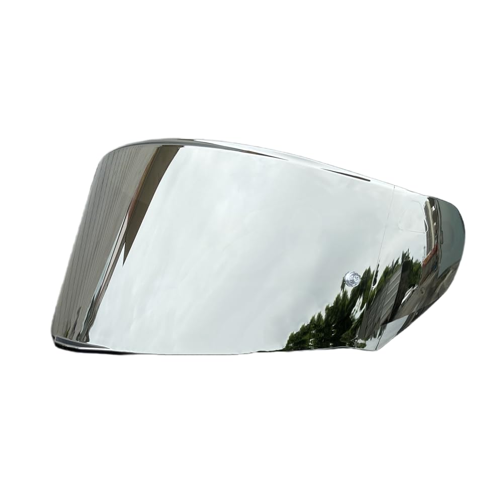 FF320 Visor Uv-Protected for LS2 FF328 FF353 FF800 Full Face Helmet Shield Replacement Sunscreen Windshield (Silver-Day use only)
