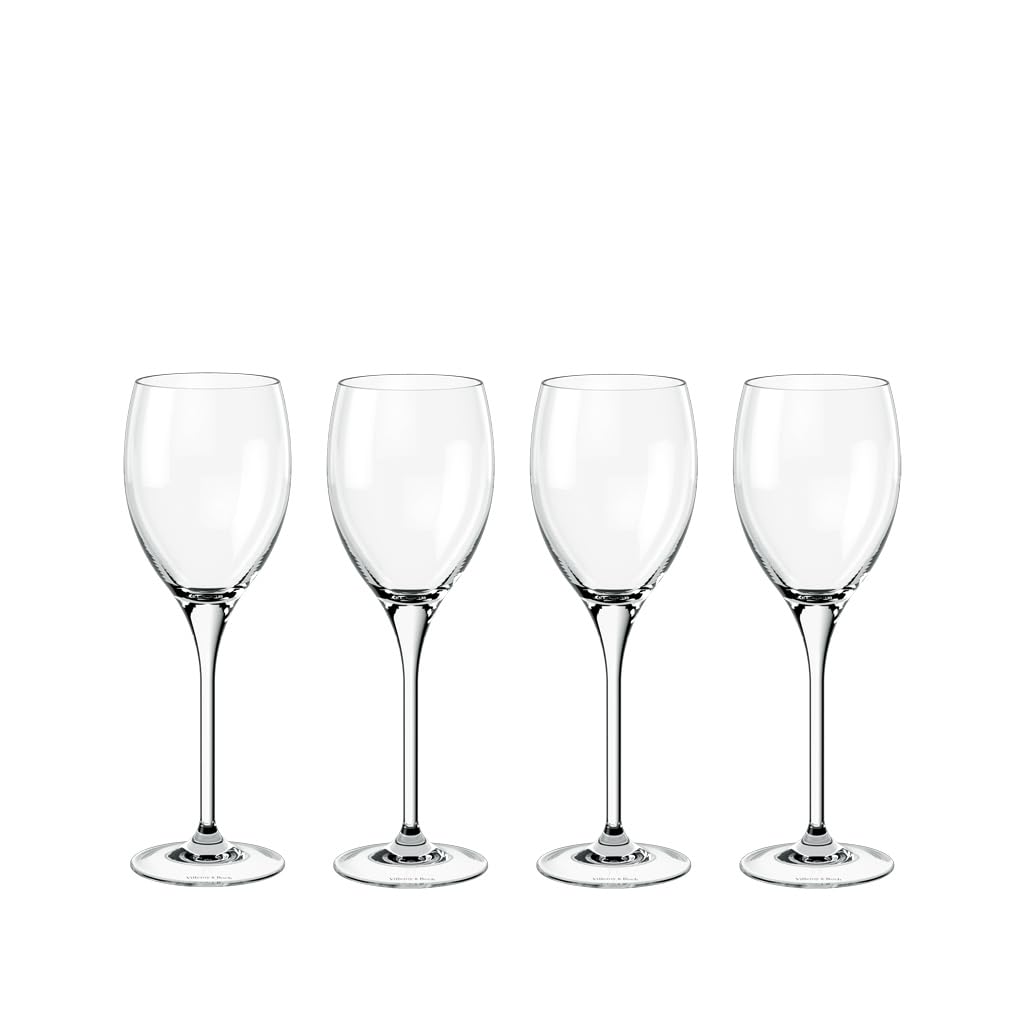 Villeroy & Boch - Maxima - White Wine Glass, 4 Pieces, 125 ml, Crystal Glass, Clear
