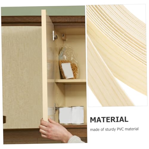 Cinta autoadhesiva para muebles tira de borde de PVC flexible para restauración de mesas 7