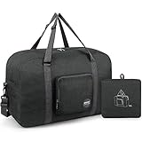 WANDF for Alaska Airlines 22' Foldable Travel Duffle Bag for Travel Gym Sports Weekender Bag (22...