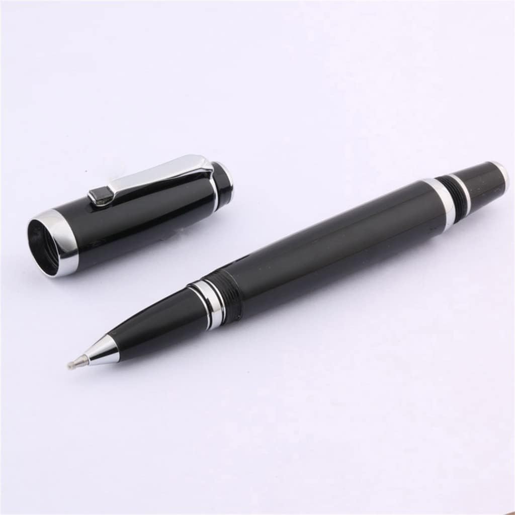 Black Office Writing Pen Metal Signature Ink Pens Stationery