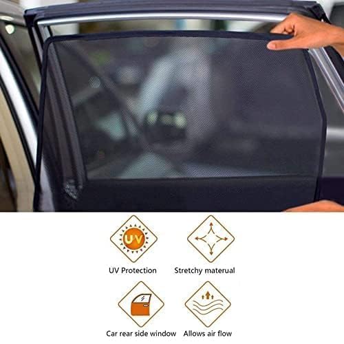 Image of Premium Car Sunshade Fix Type Non-Magnetic Curtain with Rear Dicky Curtain Set of 5pc for New Xuv 3xo