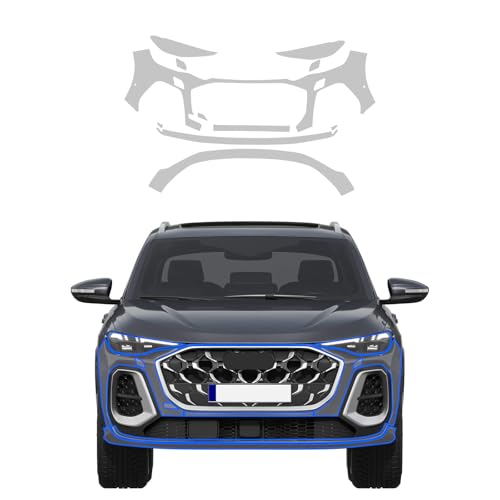 PPF Audi Q5 film protection peinture autocicatrisant TPU 8,5 mil pare-chocs phares