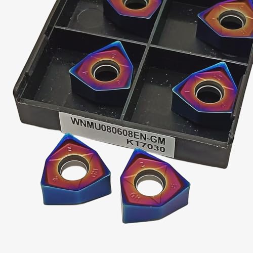 Juego de 10 insertos para fresa de carburo tungsteno miniatura 2