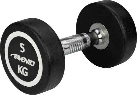 Avento Dumbbell - Haltère courte 5 kg - Noir/acier