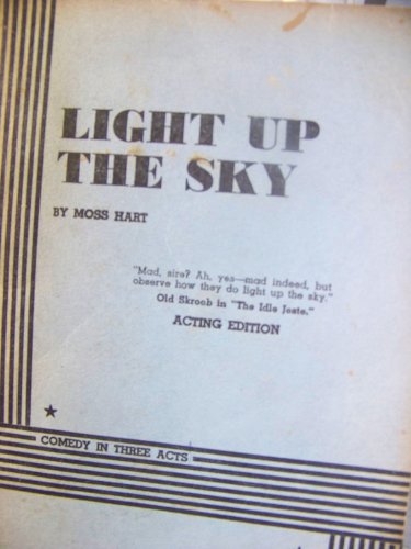 LIGHT UP THE SKY [ACTING EDITION] B005MGRKNW Book Cover