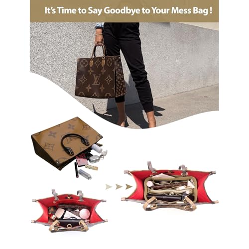 OMYSTYLE Felt Tote Bag Organizer