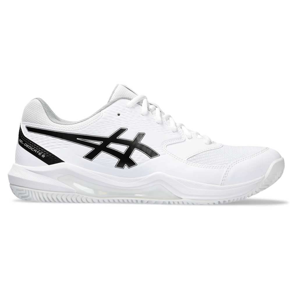 ASICS Dedicate 8 Clay Hombre Zapatos de Tenis Turquesa Blanco