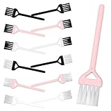 ASAKKURA Kleine Reinigungsbürsten 30 Stück Pp Haarschneidebürsten mit Ergonomischem Griff Spalten und Tastaturbürsten für Labor und Feinarbeiten Farbig Sortiert