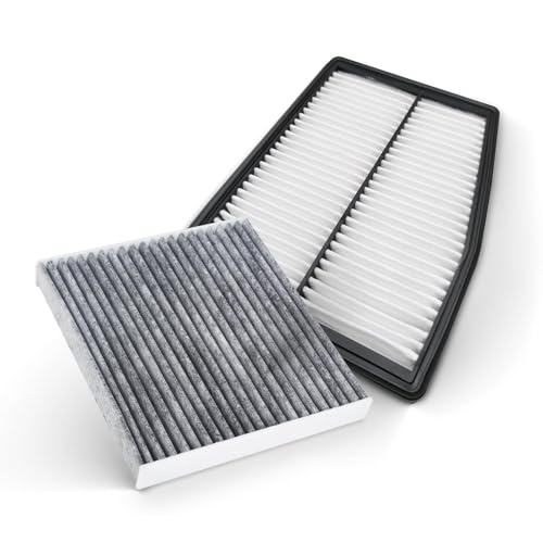 Engine & Cabin Air Filter for 2021-2026 Santa Fe, 2020-2026 Sonata, 2022-2026 Tucson, 2021-2026 Sorento, 2023-2026 Sportage, Replacement for CF12820 CA12817 (Only Fit Hybrid)