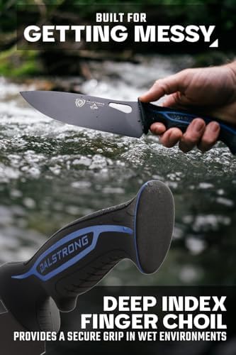 Dalstrong Chef Knife Professional - 8” - Night Shark Series - 7CR17MOV High Carbon Steel - Titanium Coated Blade - Water Outdoor & Fishing- Polypropylene Handle -w/Chef Knife Cover - NSF Certified - Thumbnail 4