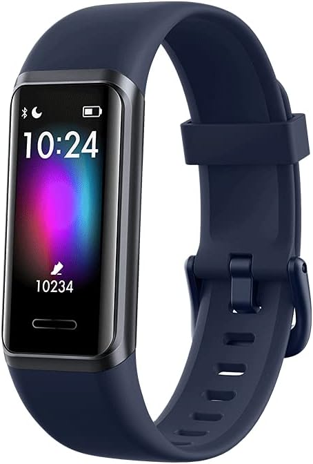 Fitness Tracker, Activity Tacker with Blood Oxygen Heart Rate Monitor, Pedometer Sleep & Swim Tracking
