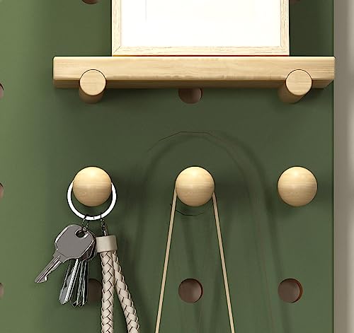 Étagère de rangement murale en panneau perforé pour optimiser les petits espaces encombrés