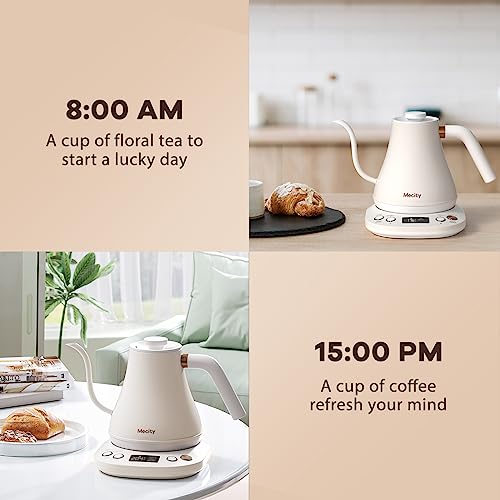 Mecity Electric Gooseneck Kettle 0.8L — Variable Temperature & LCD Display — view 8