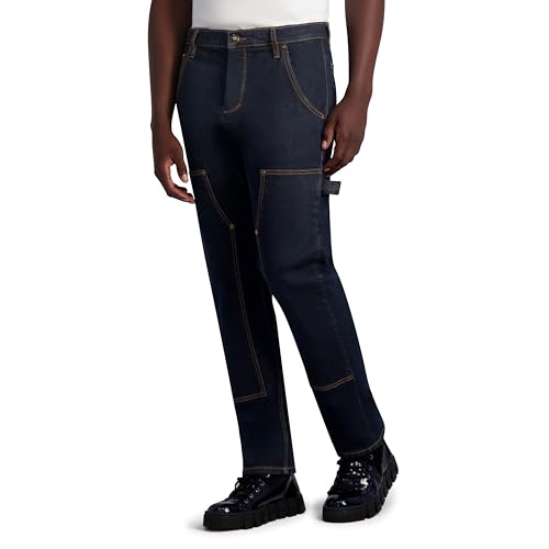 KARL LAGERFELD Men's Carpenter Denim Pant2