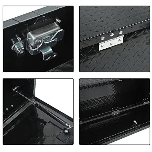 Eivojor TL66301 39 Inch Heavy Duty Aluminum Diamond Plated Tool Box Pick Up Truck Bed Rv Trailer Toolbox Storage Organizer thumb #1