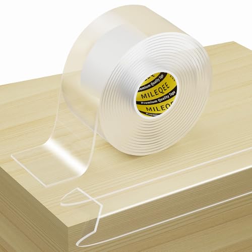 Bande de protection de bord transparent et flexible pour bureau