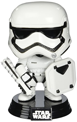 Funko Pop Star Wars: First Order Stormtrooper (Riot Gear) Exclusive Vinyl Bobble Head