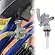 Joyzan Benzinhahn, Kraftstofftank Gas Benzinhahn Schalter Tankdeckel Ventilpumpe Gastank Kraftstoff Petcock Öltankhahn Stromerzeuger Kraftstoffschalter für Motorräder Offroad Motorrad Dirt Bike Quad