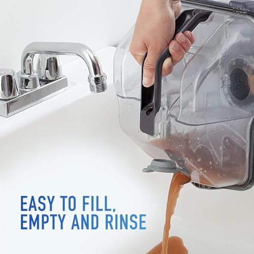 Image of Hoover PowerScrub Deluxe Carpet Cleaner Machine, Upright Shampooer, FH50150NC + Hoover Everyday Solution, Deep Cleaning Carpet Shampoo, 128 oz Formula, AH30932