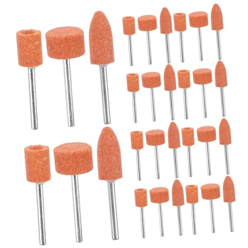 Alipis 42-Piece Grindstone Set Drill Grinding Stone Sanding Drill Bit for Metal Rotary Tool Accessories Polishing