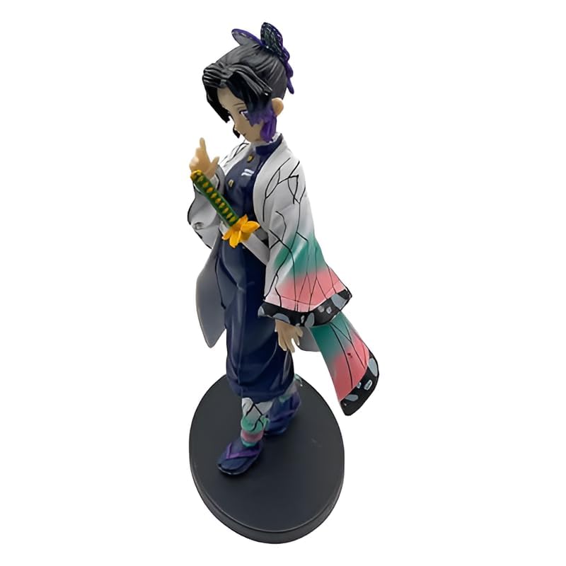 Image of Shinobu Kocho Action Figure 15 CM Demon Slayer Anime Collectible Collectibles | PVC Anime Action Figure for Fans & Adults - Shinobu Kocho - 15 CM