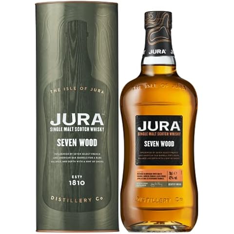 Jura SEVEN WOOD Single Malt Scotch Whisky Cover