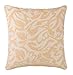 Brandsseller żakardowa dekoracyjna poduszka ozdobna poduszka na kanapę poduszka na sofę poduszka z motywem — z wypełnieniem rozmiar: ok. 40 x 40 cm kolor: kremowy/beżowy
