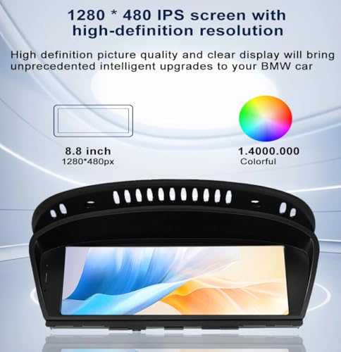 Pantalla CarPlay 8.8 pulgadas Linux para BMW Serie 3/5 miniatura 4