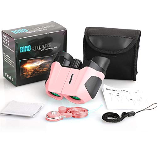 DECDEAL Binóculos para crianças ao ar livre, binóculos para iniciantes, mini portáteis, binóculos pa