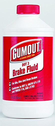 Gumout 800001968 DOT 3 Brake Fluid - 12 oz.