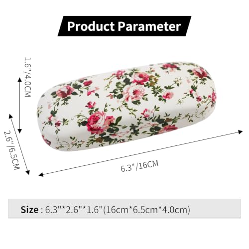 Image of PERFECTSIGHT Hard Shell Eyeglasses Case, Kawaii Protective Glasses Case for Kids, Cute Eyeglass Case for Women Men Girls