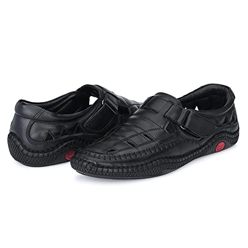 Image of Octa marc Men's Leather Roman Sandal