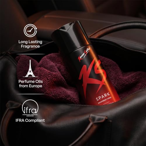KAMA SUTRA Store KAMA SUTRA Spark Deodorant Spray for Men, 220 ml - Image 5