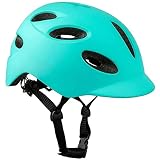 ★ Protección: Este casco de bicicleta de montaña es CE EN1078 CERTIFICADOS CERTIFICADOS. Material Use la PC de PVC resistente y duradera, espuma EPS que ayuda a absorber el impacto y proteger la cabeza durante el choque. Ultraligero, no lo siento en tu cabeza.