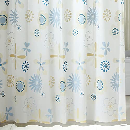 Rideau de douche imperméable 240x200 lavable grand rideau séparation baignoire - 3