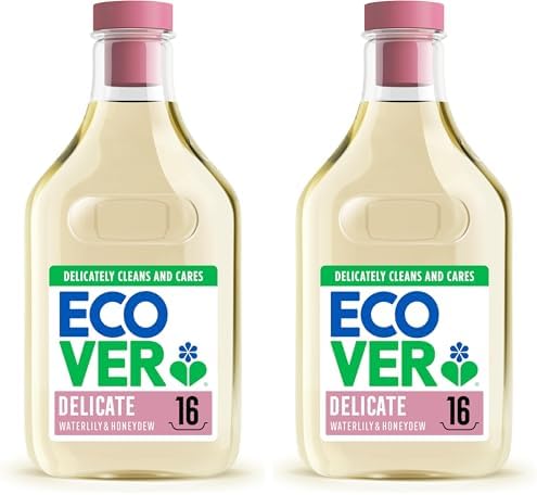 Ecover, Detergente líquido lavadora ecológico para ropa delicada,...