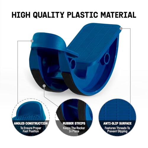 Yes4All Foot Rocker, Effective Calf Stretching and Foot Massager Stretcher for Improved Flexibility, Ergonomic Design for Home Exercise