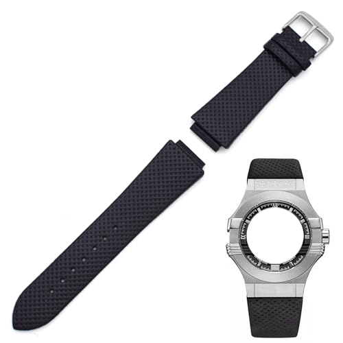 THEAGE 24MM Genuine Leather Watch Strap Band Replacement for MASERATI Mens Watches R8821108025 R8851108002 product thumbnail 15