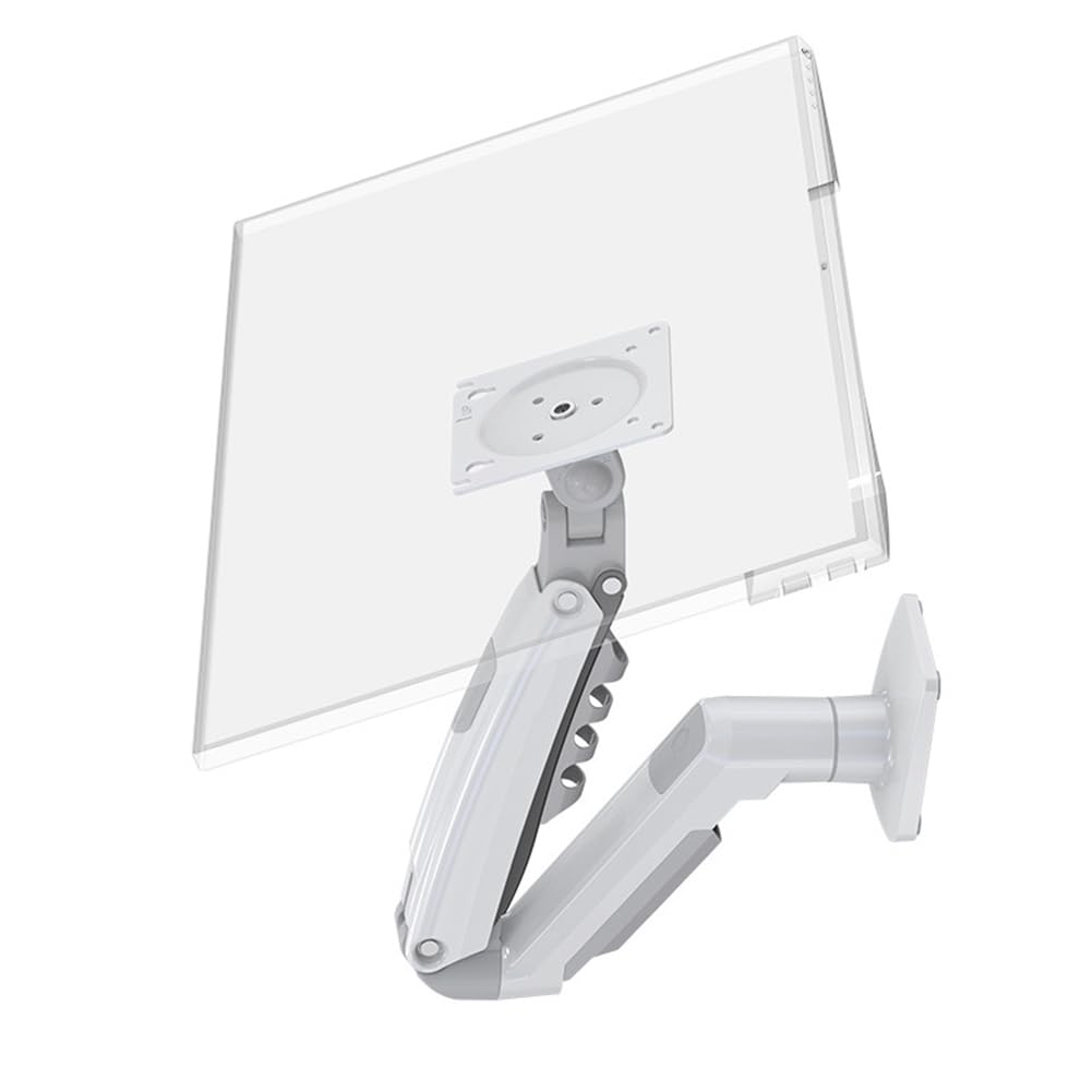 Brazo de Resorte para Monitor de Escritorio F80, Soporte para Monitor LCD/LED de 17 A 32 Pulgadas, Brazo de Montaje con Movimiento Completo, Capacidad de Carga de 2 A 9 Kg.
