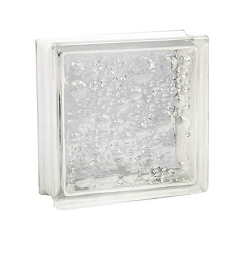 5 piezas FUCHS bloques de vidrio savona neutro 19x19x8 cm