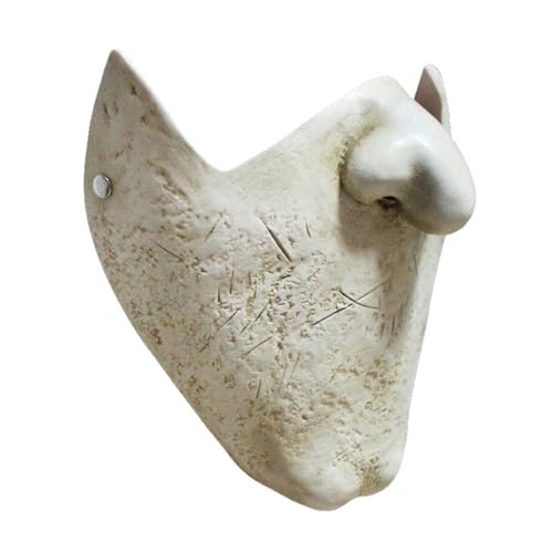 Charmgle Masque de fête d'Halloween Le téléphone noir sombre pour l'âme de téléphone - Masque de cosplay drôle - Costume pour adulte - Décoration de la maison, Visage du nez, M – vue 2