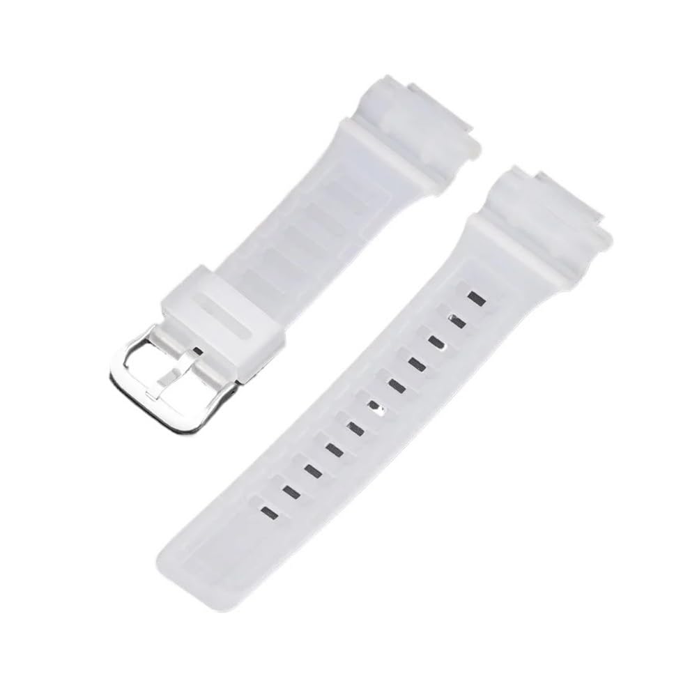 Genérico yangfangmei Correa De Caucho For Casio For G-SHOCK MCW-200H W-735H W-216H Impermeable Resina TPU 18mm