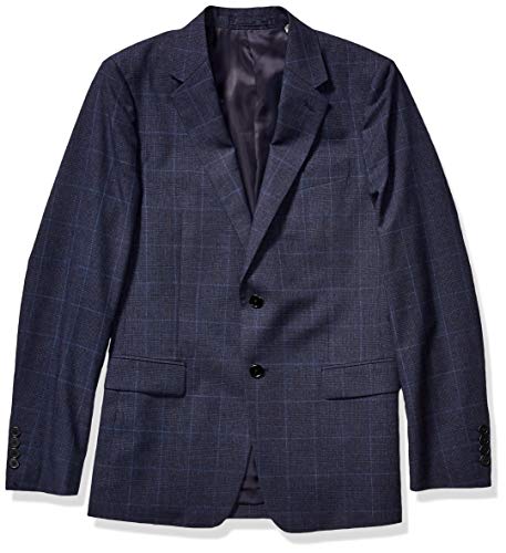 Theory Men's Chambers Kardova Check Jacket, Eclipse Multi, 44