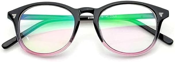 THE DARKER Women Computer Glasses Bluecut Blue Blocking anti glare Eye Protection Spectacle Frames Zero Power Clear Eyeglasses For Women & Girls