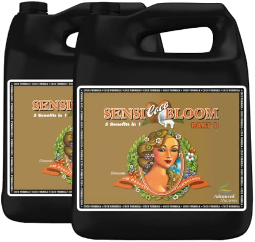 pH Perfect Sensi Coco Bloom Part A＆B 4L Amazon.com : Fertilizer Advanced Nutrients Sensi Coco Bloom A,B