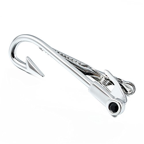 Image of HAWSON 2 inch / 2.2 inch Tie Clip for Men, Novelty Tie Bar Clip for Men and Boys, Interesting Tie Clip for Party