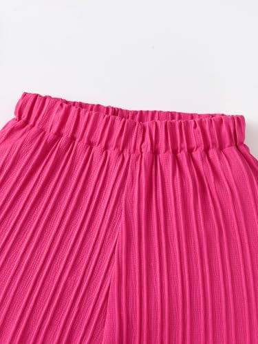Image of Girls Cute Summer Outfits Set Clothes Size 5-14t Outfit 2 Piece Are Materials That Are Soft And Durable